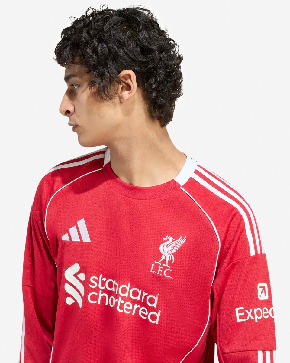 เสื้อยืดแขนยาวสำหรับบุรุษ 25/26 รุ่น LFC adidas - Image 4