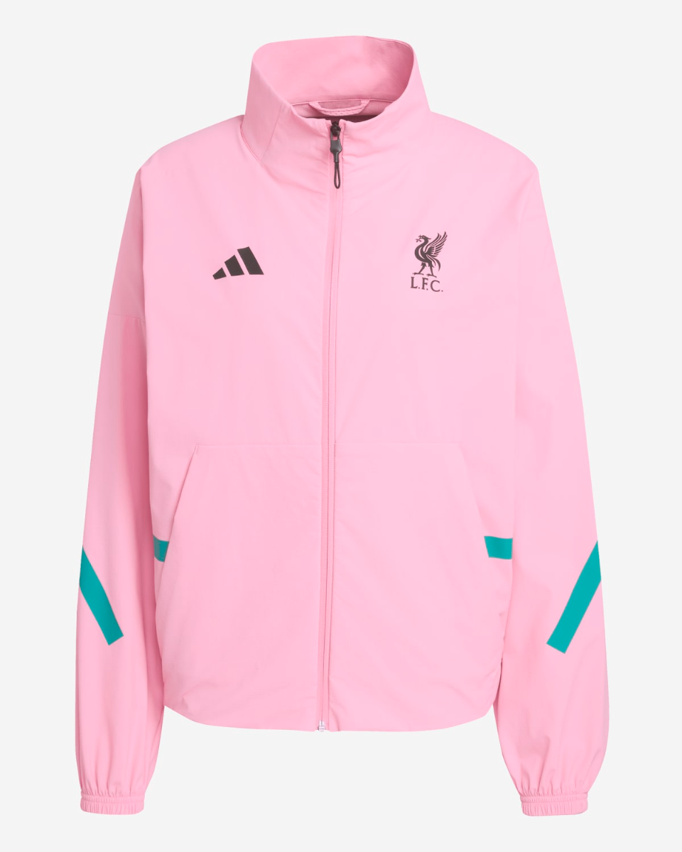 LFC adidas Womens 25/26 Z.N.E Anthem Jacket Pink