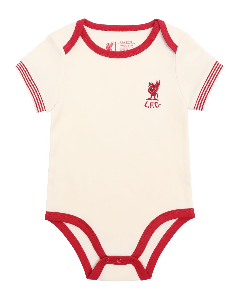 LFC Baby 2Pk Shankly Bodysuits Red - Image 2