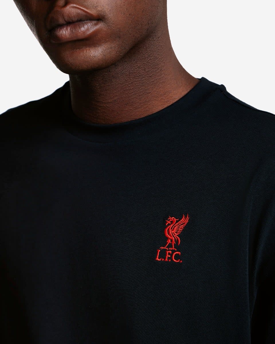 LFC メンズオーバーサイズライバーバードエンブレムTシャツブラック - Image 2
