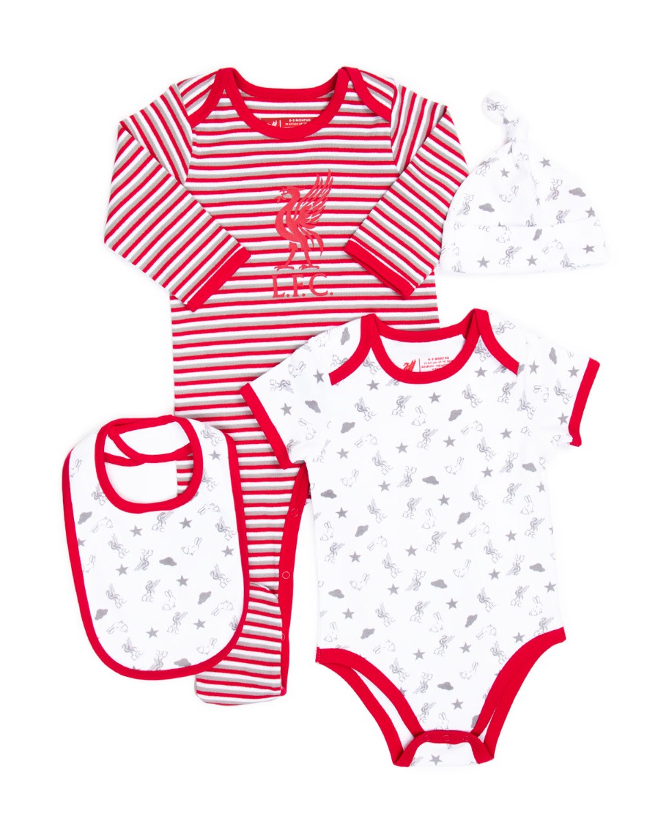 LFC Baby 4-delt stripesett - Image 1