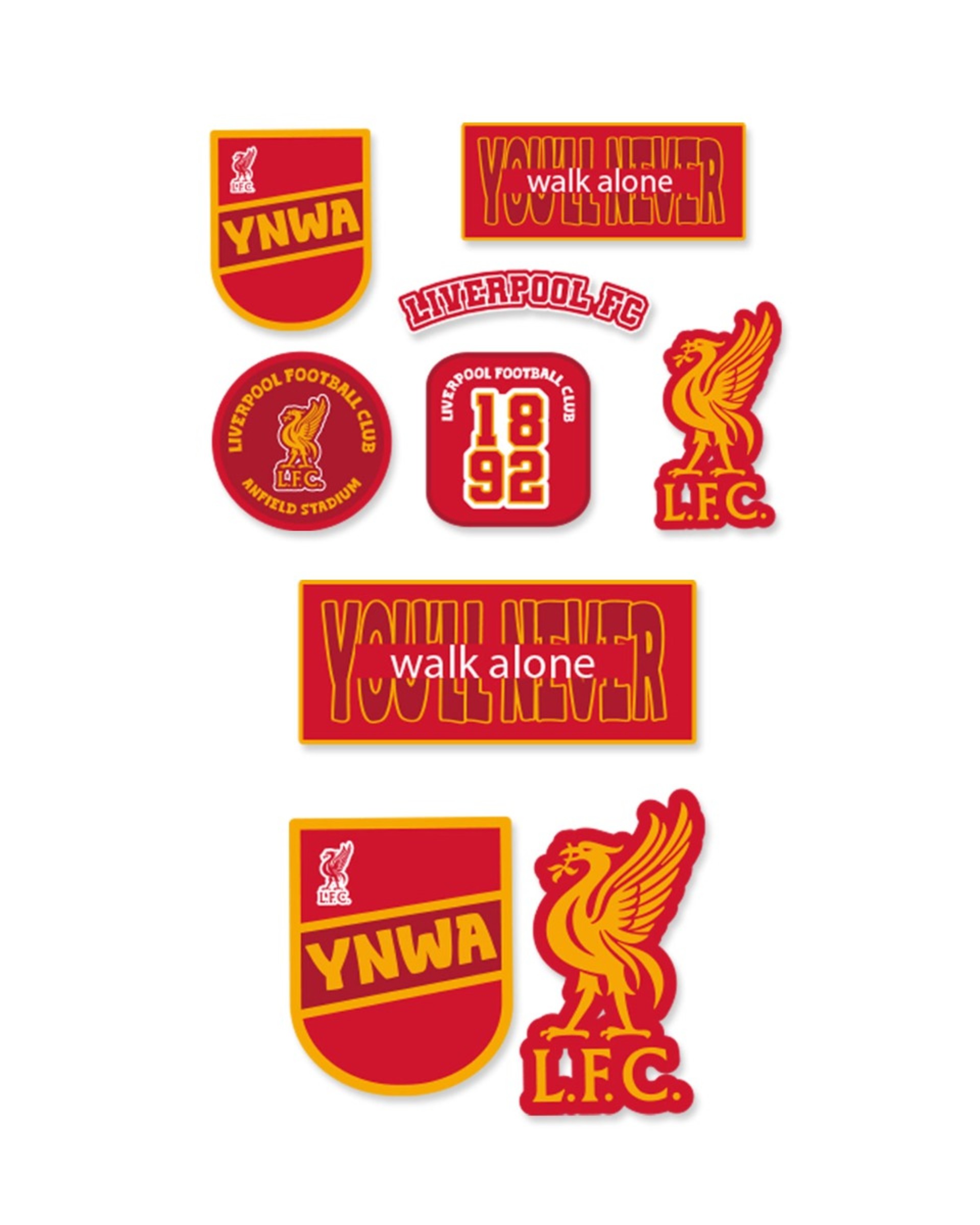 LFC bagage klistermærke sæt - Image 1