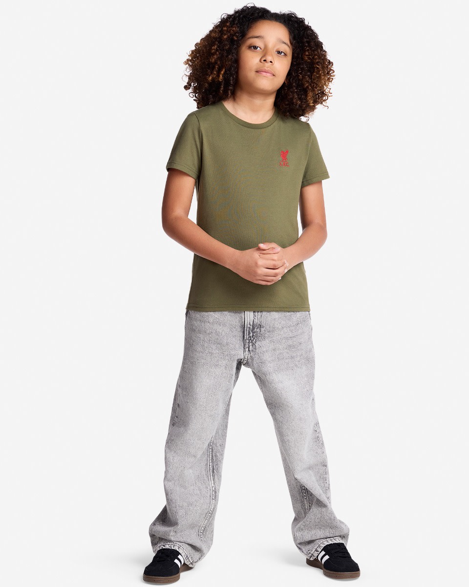 LFC Juniors Liverbird Tee Grøn - Image 4