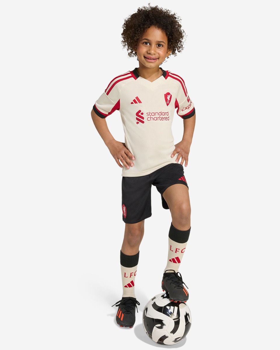 LFC adidas Kids 25/26 Away Mini Kit - Image 3