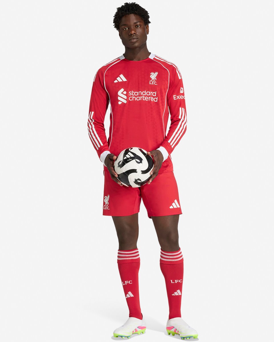 LFC adidas Herre 25/26 Authentic Home langærmet trøje - Image 4