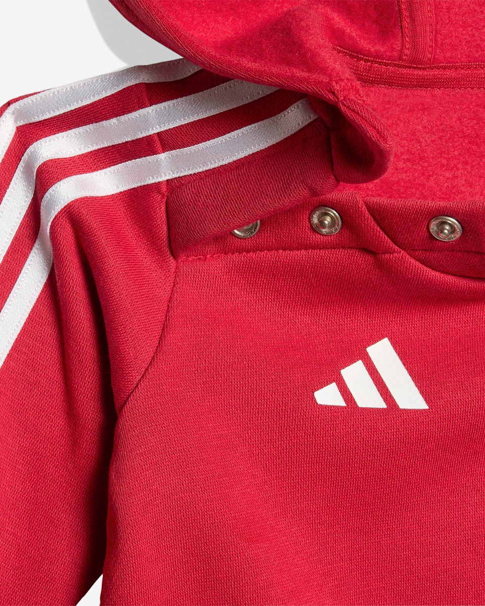 LFC adidas Baby & Toddler 25/26 DNA Tracksuit Red - Image 4
