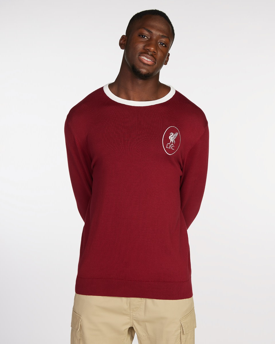 Jersey LFC Heritage 65 rojo de punto redondo Wembley para hombre - Image 2