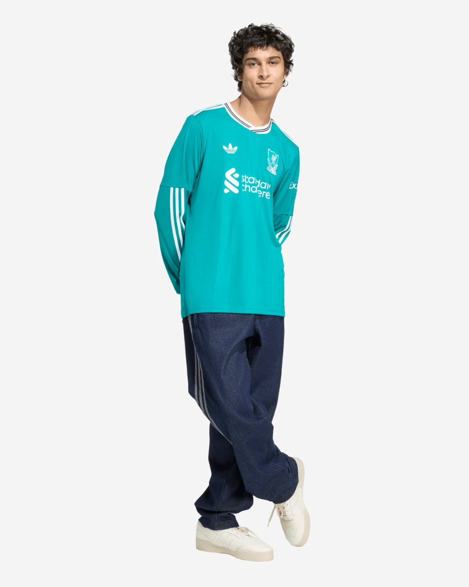 LFC adidas Mens 25/26 Third Long Sleeve Jersey - Image 3