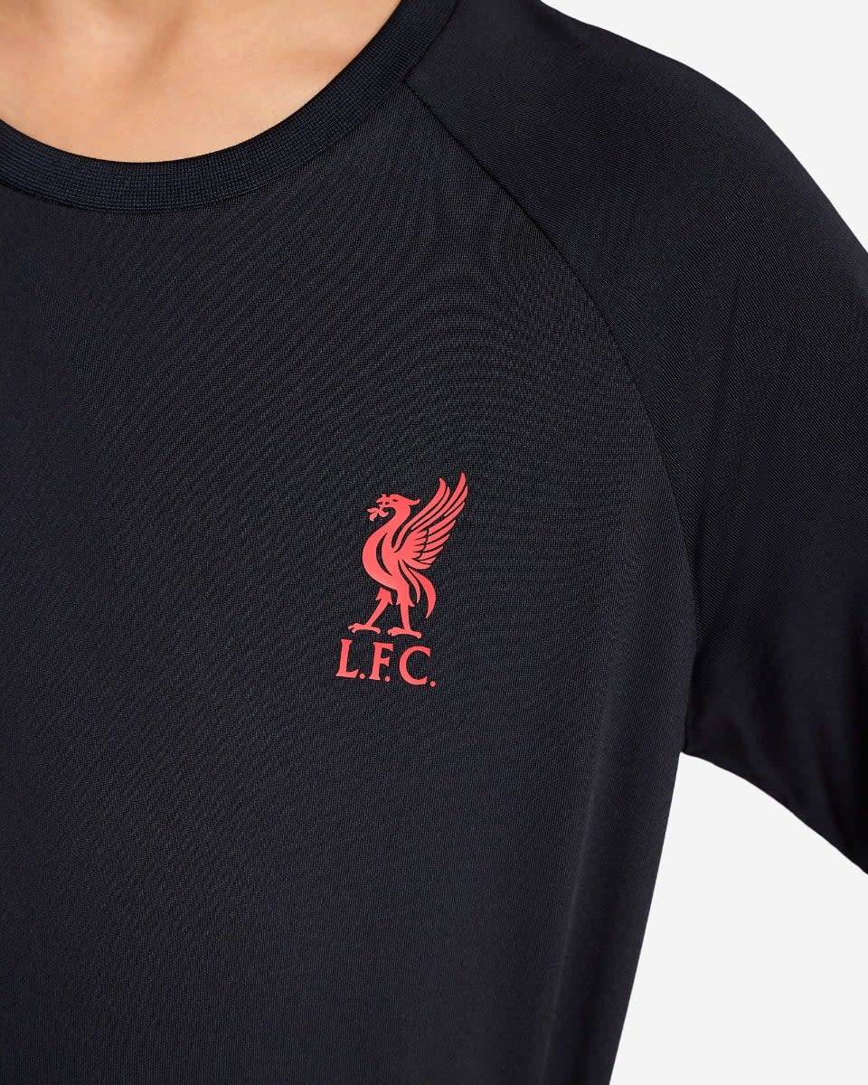 LFC Juniors Raglan Tee Black - Image 4