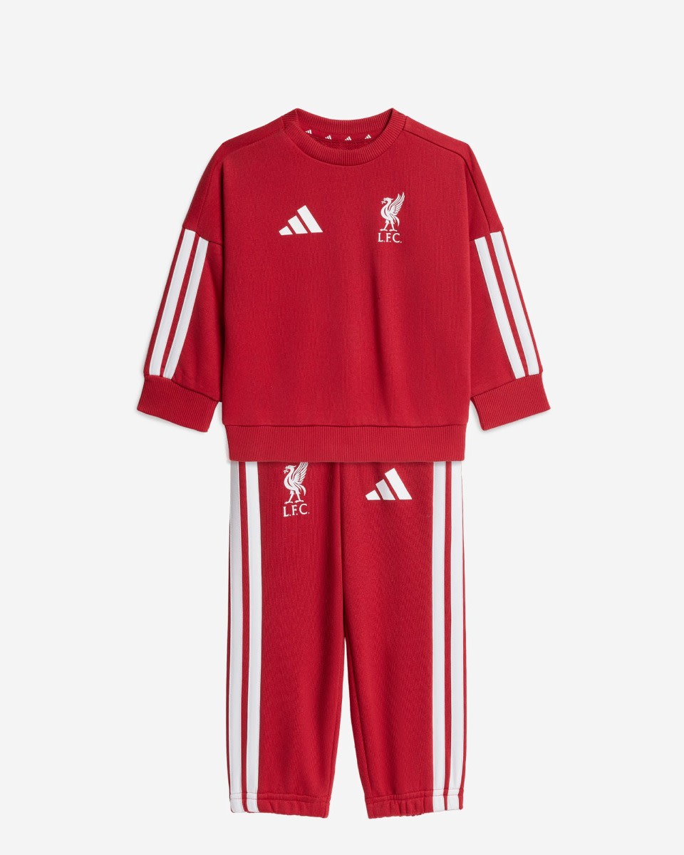 LFC adidas Baby 26/27 DNA 慢跑套装 Active Maroon - Image 2