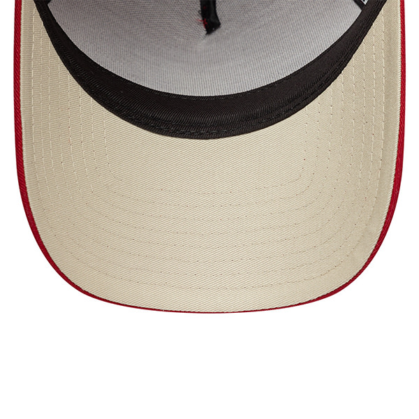 LFC New Era Dark Red 9FORTY A-Frame Trucker Adjustable Cap - Image 2