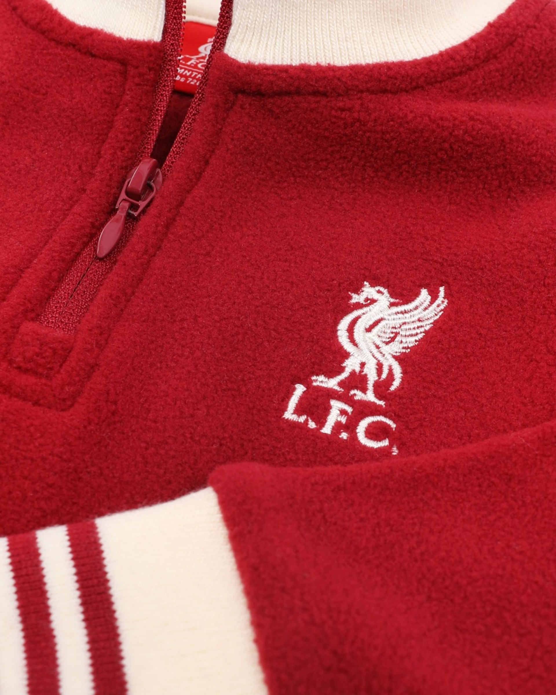 Set de correr con forro polar para bebés LFC, rojo - Image 3
