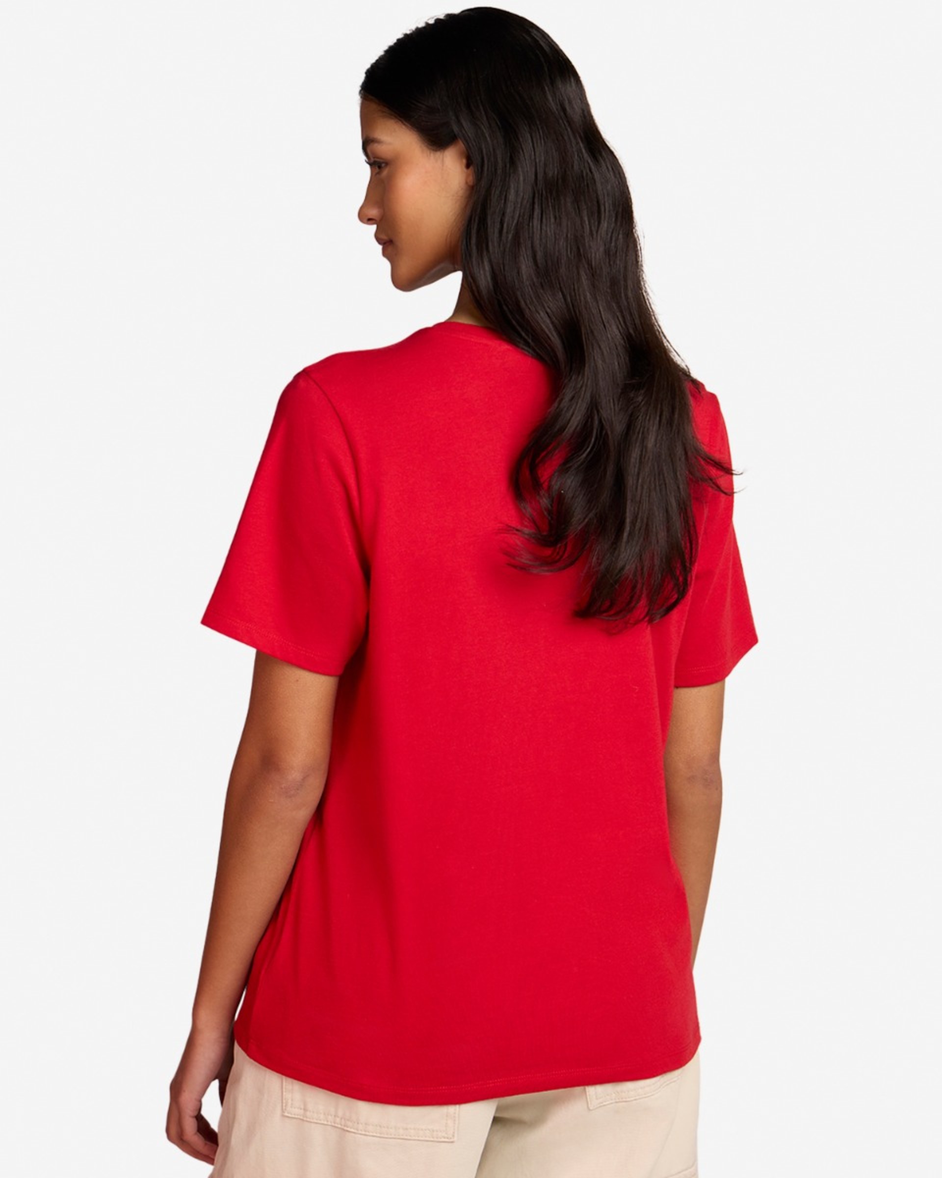 เสื้อยืดเย็บสตรีรุ่น LFC สีแดง - Image 2
