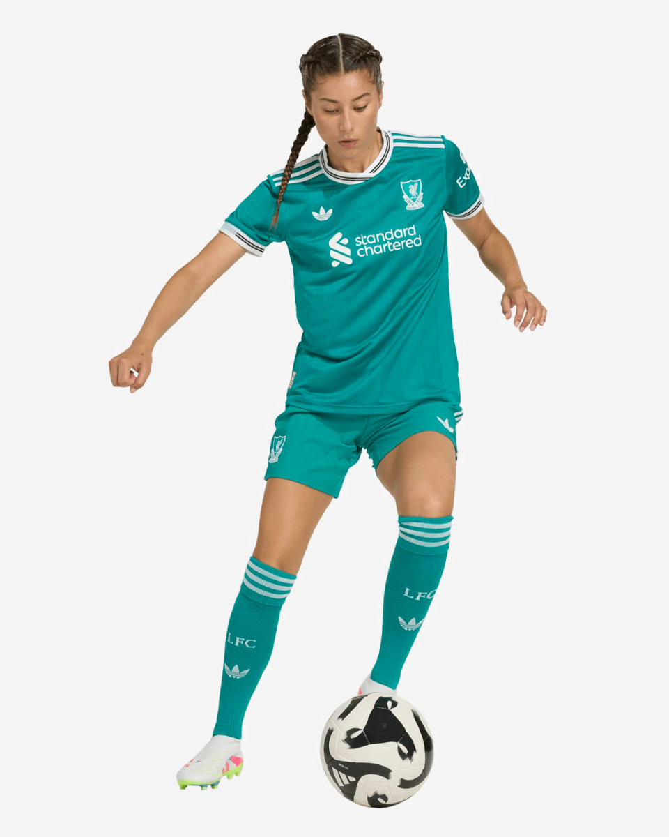 LFC adidas Womens 25/26 Authentic Third Short Sleeve Jersey - Image 3