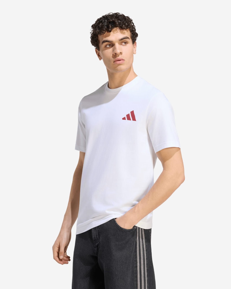 LFC アディダスメンズ 26/27 スタジアムグラフィック Tシャツホワイト - Image 2