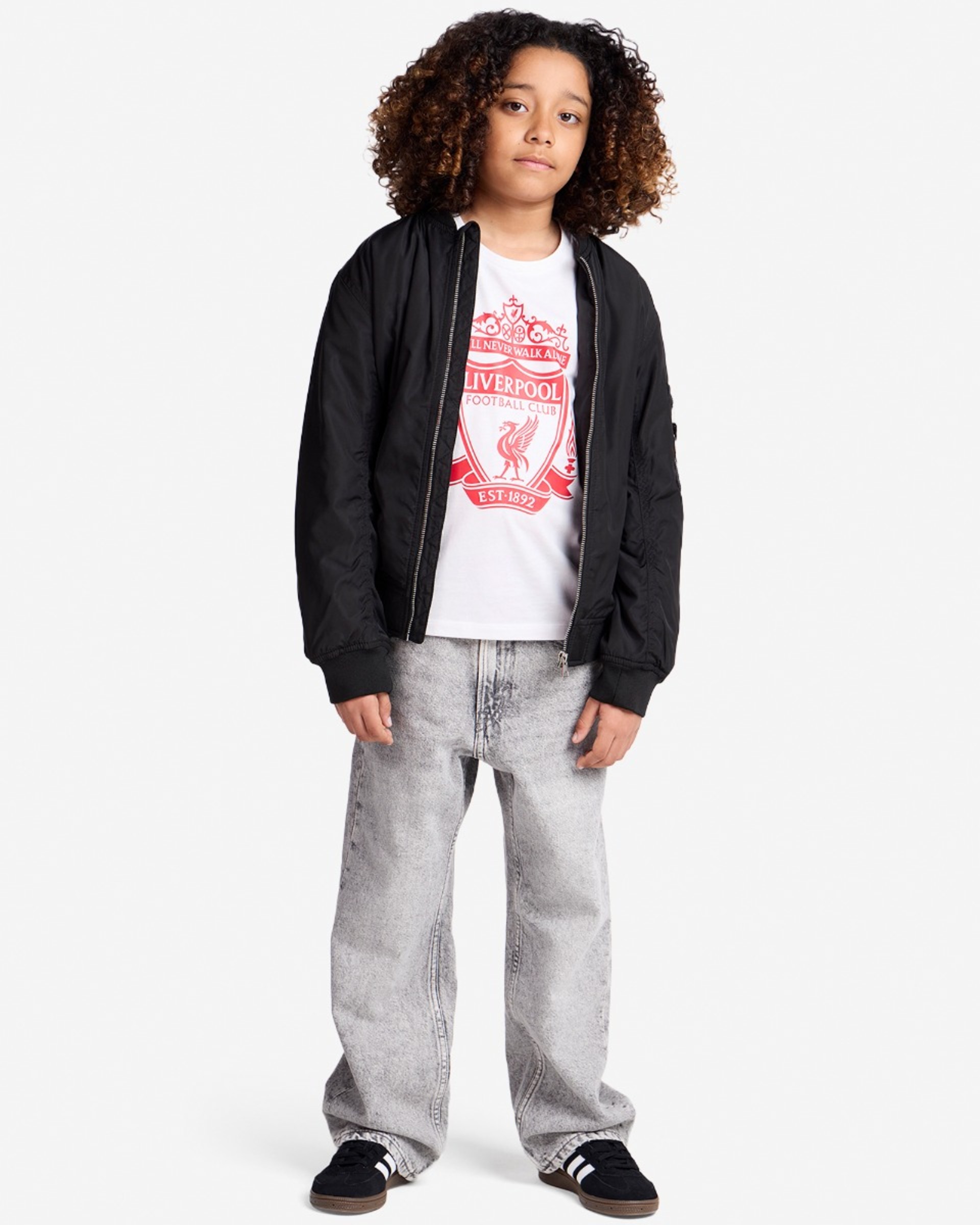 T-shirt LFC Juniors Crest blanc - Image 3