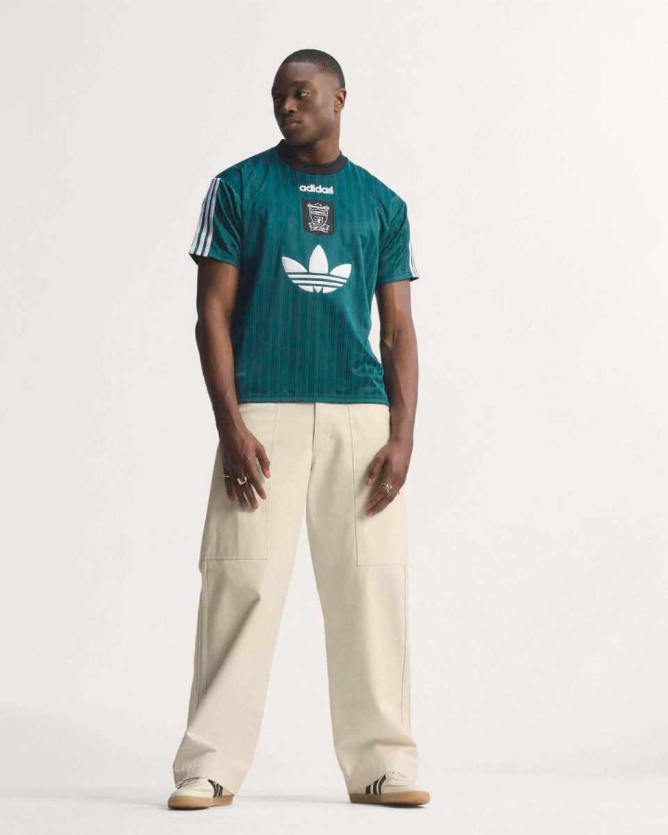 LFC adidas Bringback 95-96 Adults Tee Green - Image 4