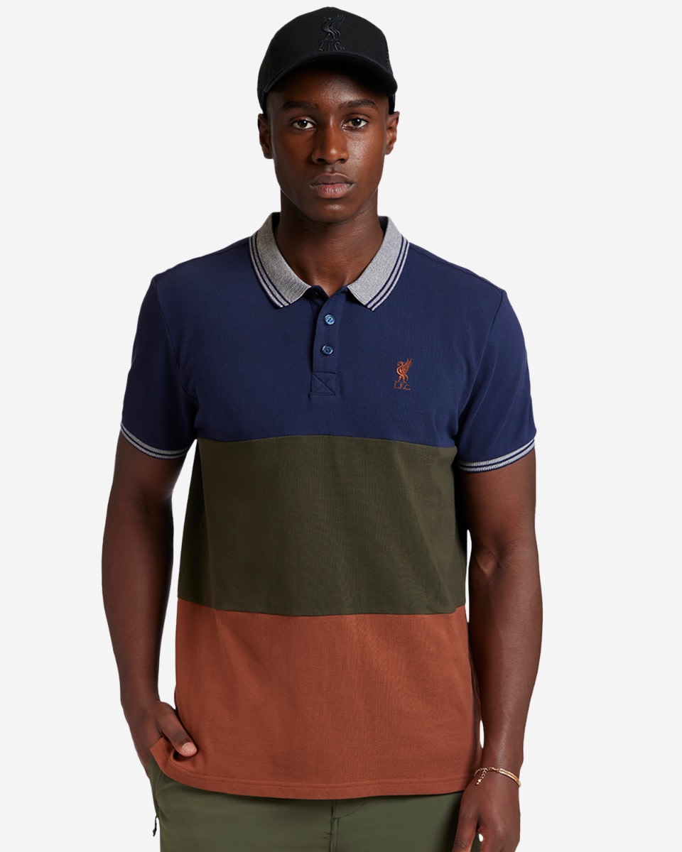 Polo LFC con bloques de colores para hombre - Image 1