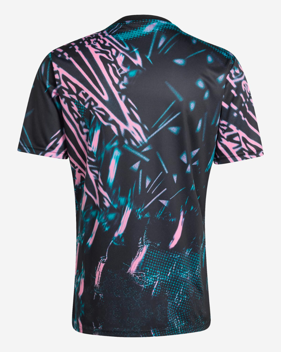 LFC adidas Mens 25/26 Pre-Match Top Black - Image 2