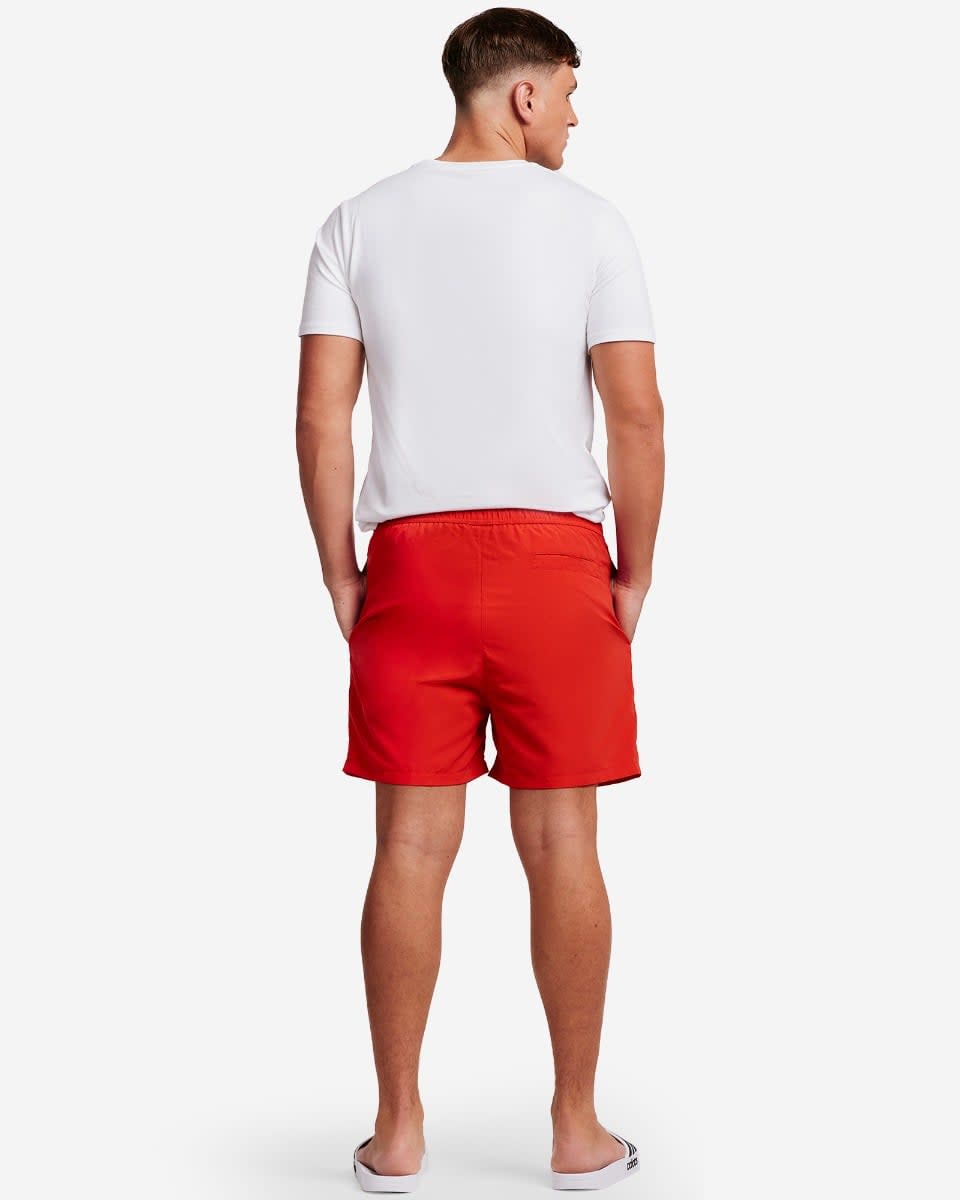 LFC Mens Swim Shorts Red - Image 4