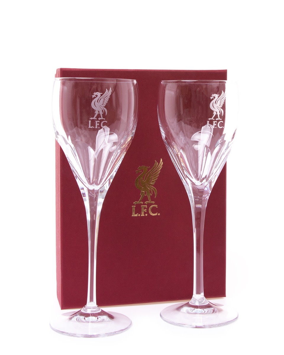 LFC Crystal Wine Glass Pair - Image 2