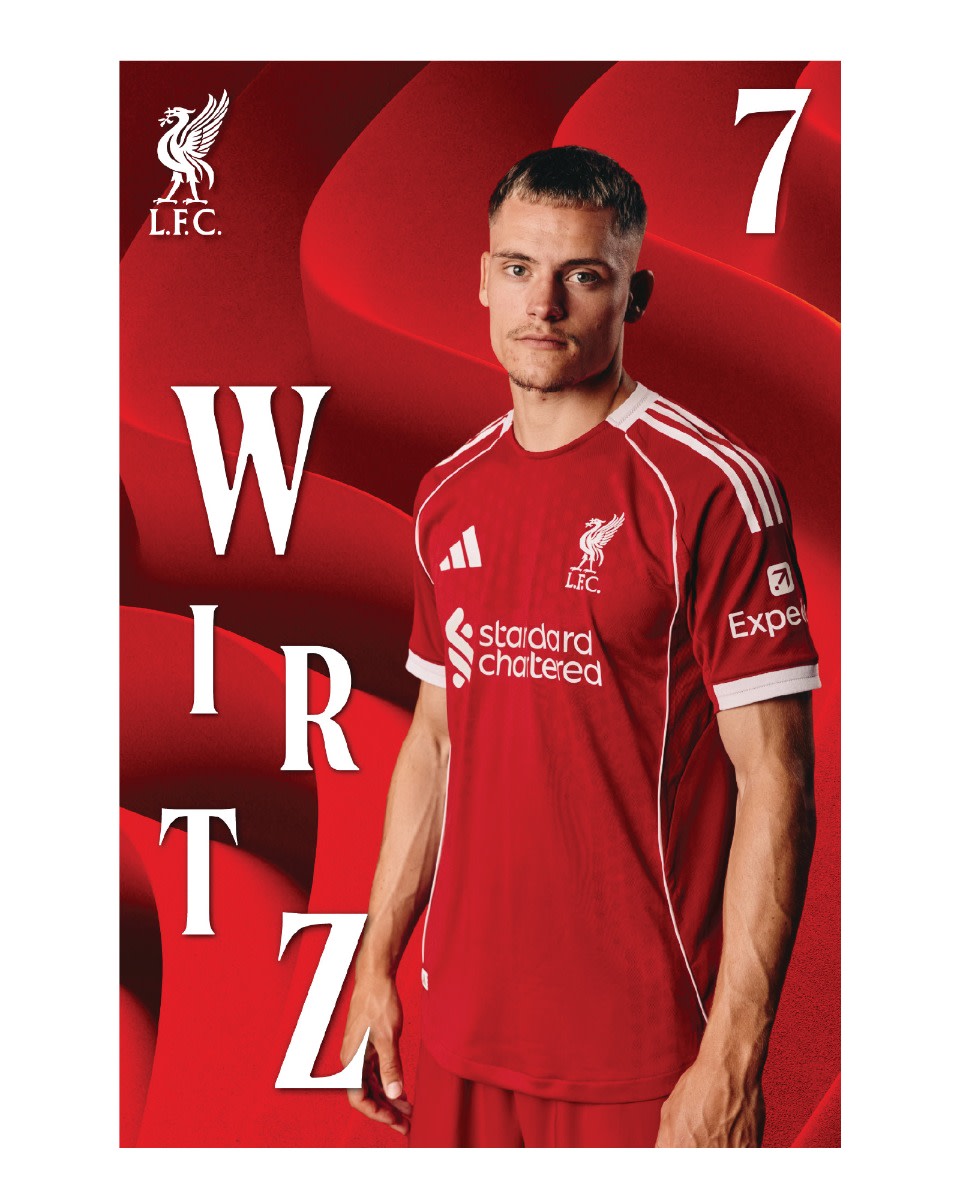 LFC 25/26 Wirtz Plakat - Image 1