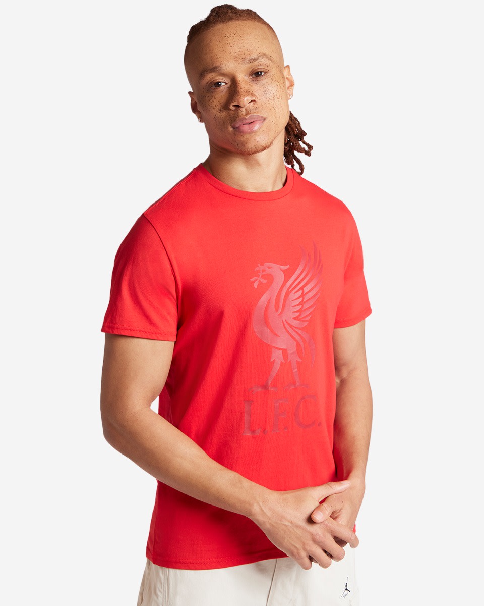 เสื้อยืดสีแดง LFC สำหรับผู้ใหญ่ ลิเวอร์เบิร์ด - Image 4