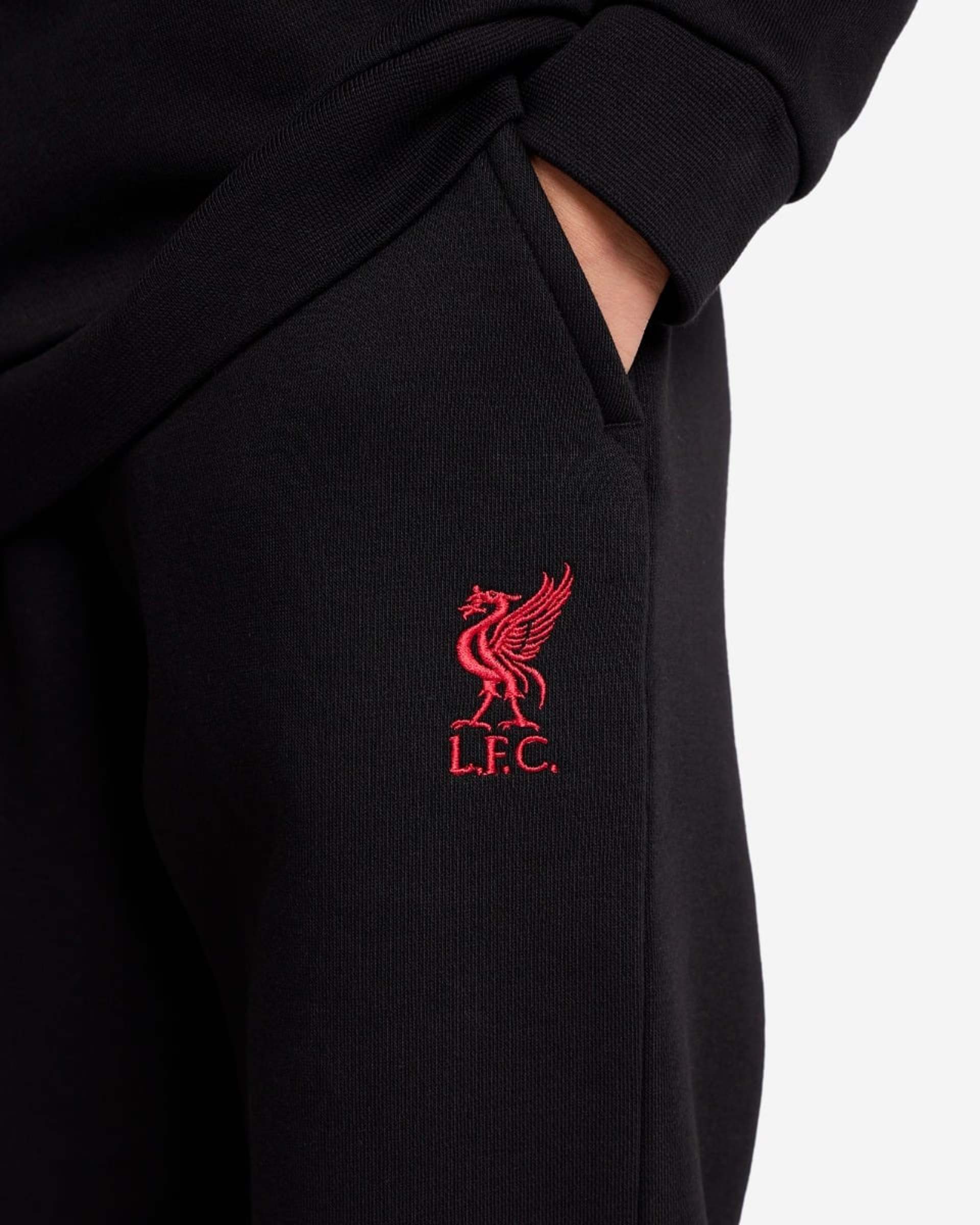 Ensemble de jogging à capuchon LFC pour bébés, noir - Image 3