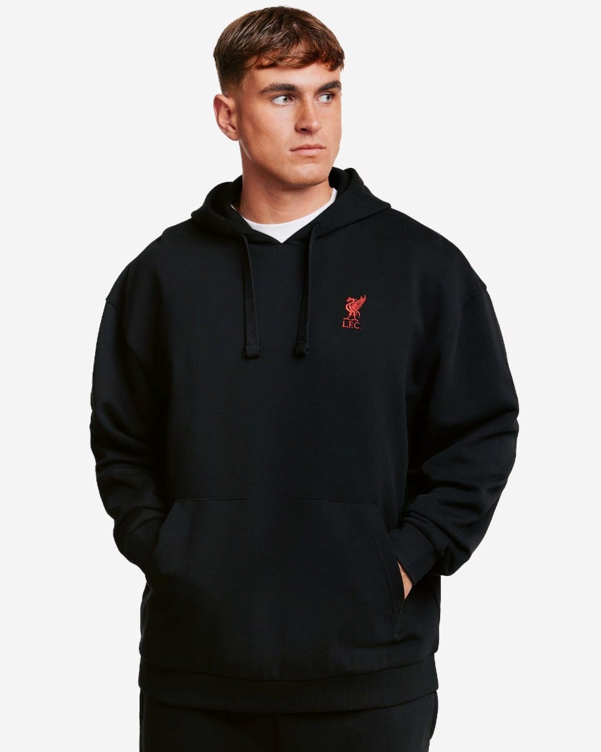 LFC Oversize-Kapuzenpulli für Herren mit Logo, Schwarz - Image 3