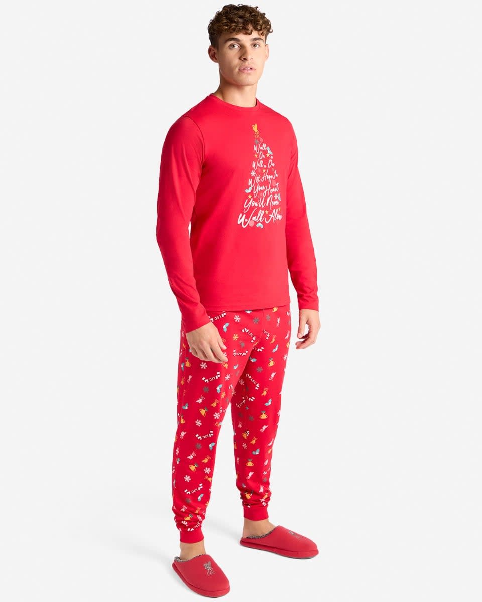 LFC Herr Julpyjamas Röd - Image 3