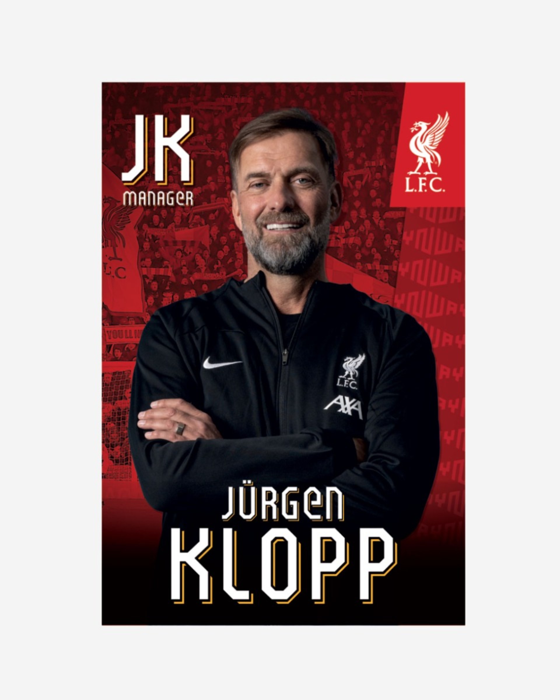 LFC 23/24 Jürgen Klopp Plakat - Image 1