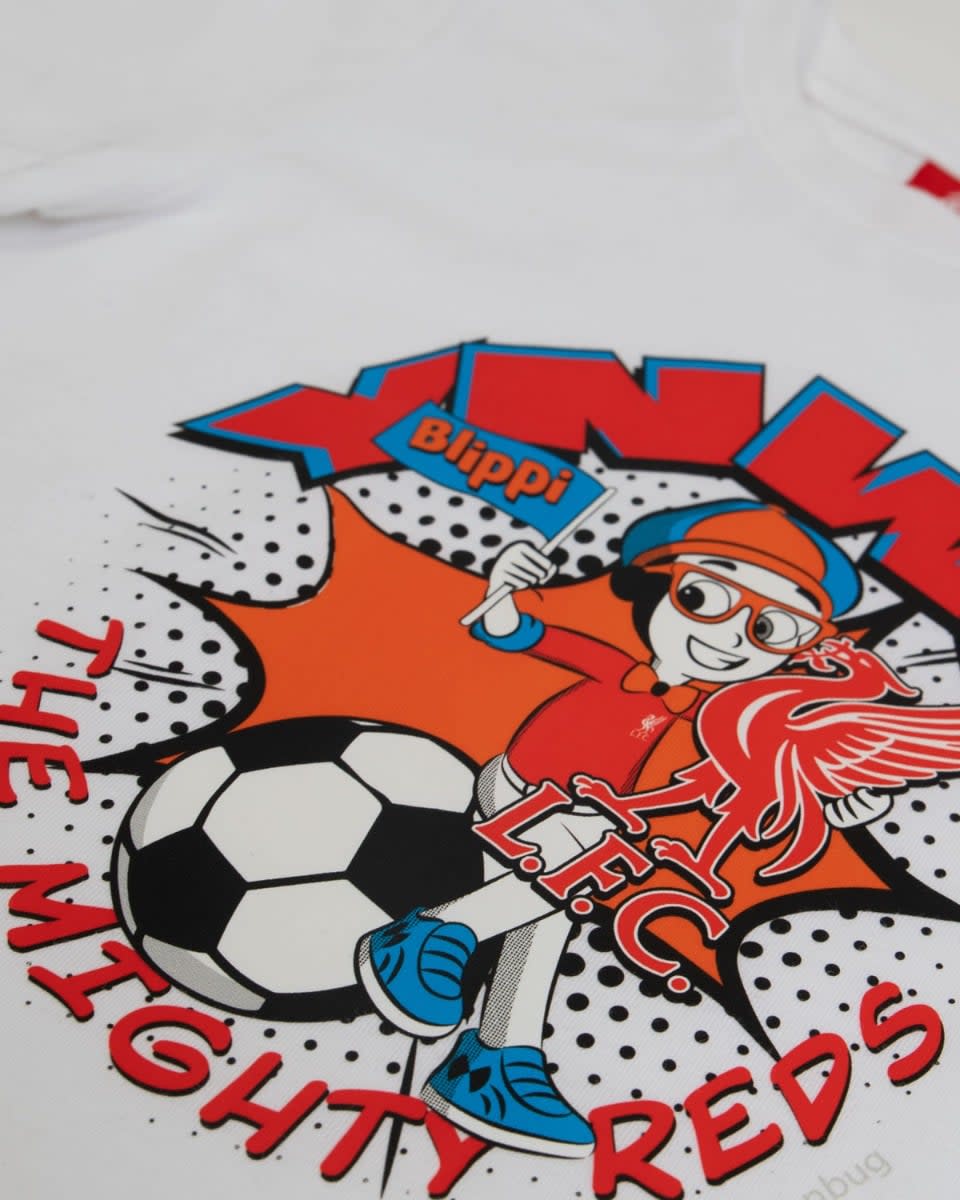 LFC Junior Blippi Tee White - Image 4