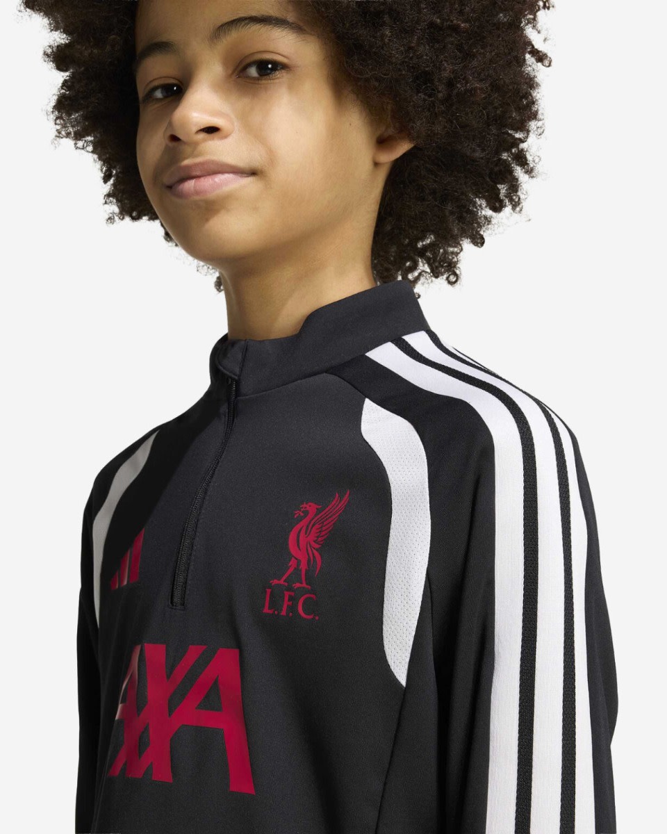 LFC adidas Youth 26/27 Tiro Training Top Black - Image 4