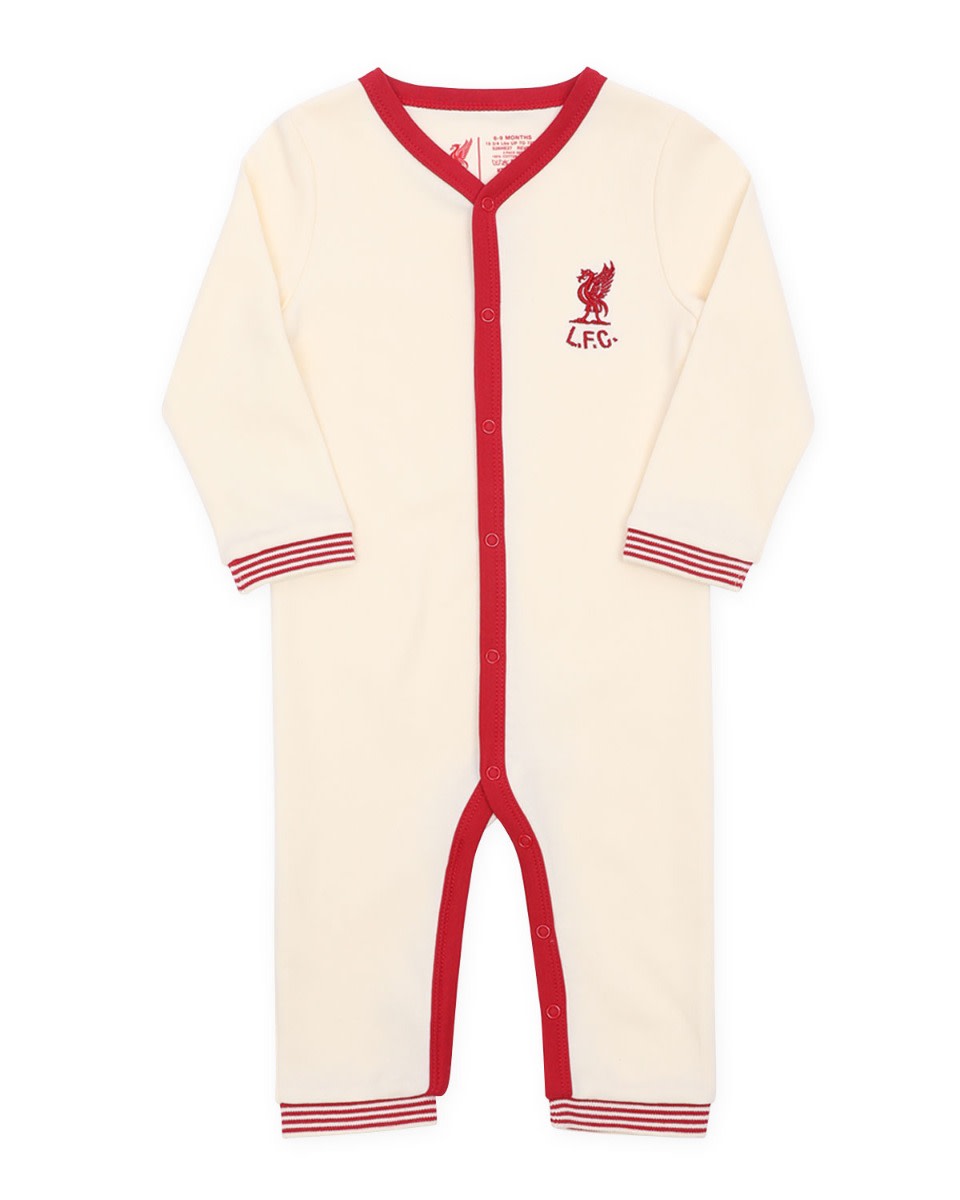 LFC Baby 2Pk Shankly Sleepsuits Red - Image 3