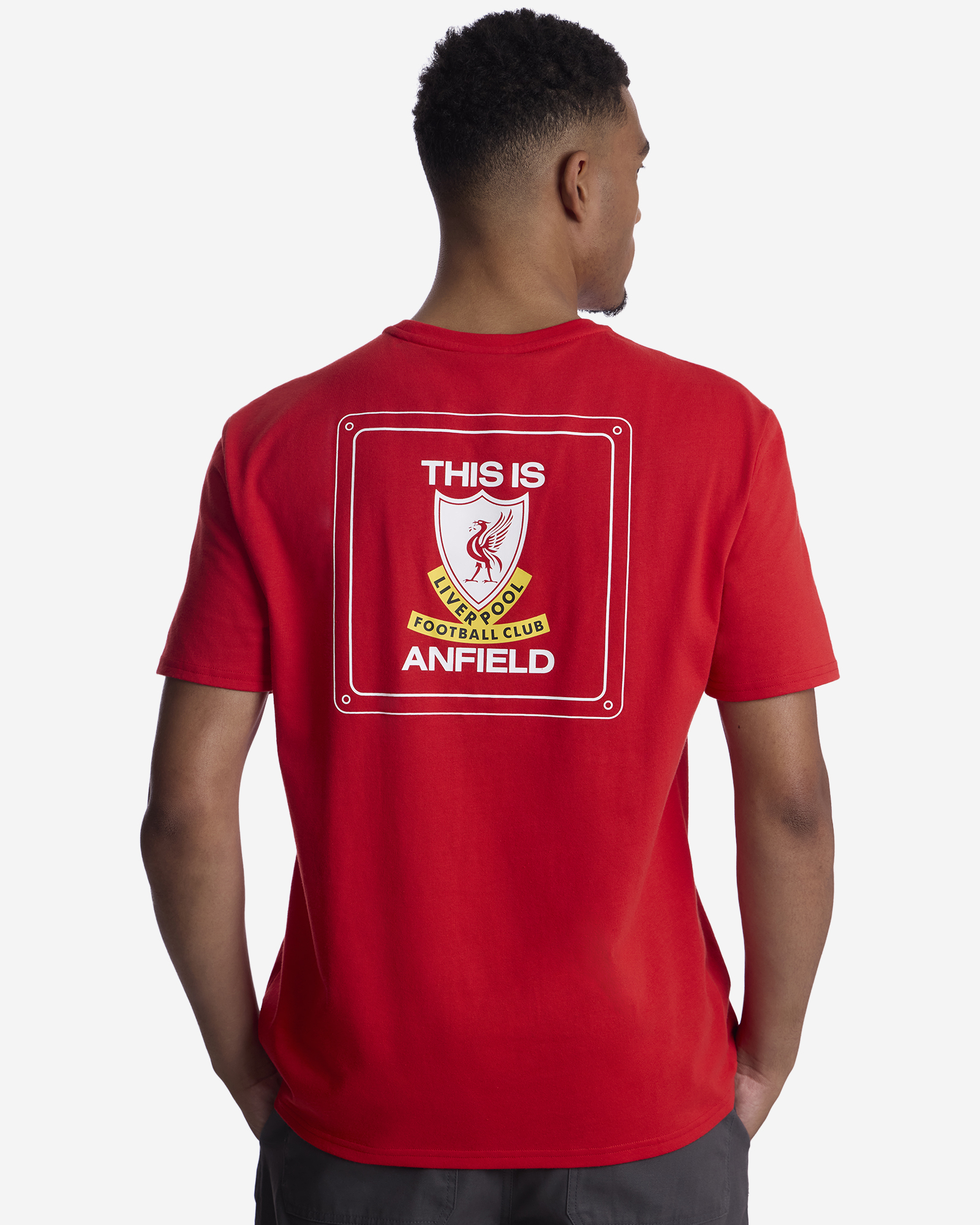 LFC Mens This Is Anfield Tee Red