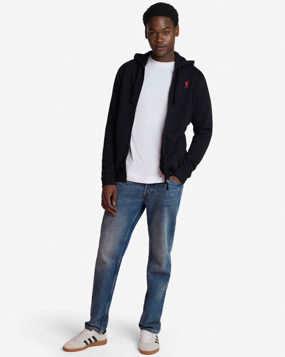 LFC Zip Through Hoody Black - Image 4