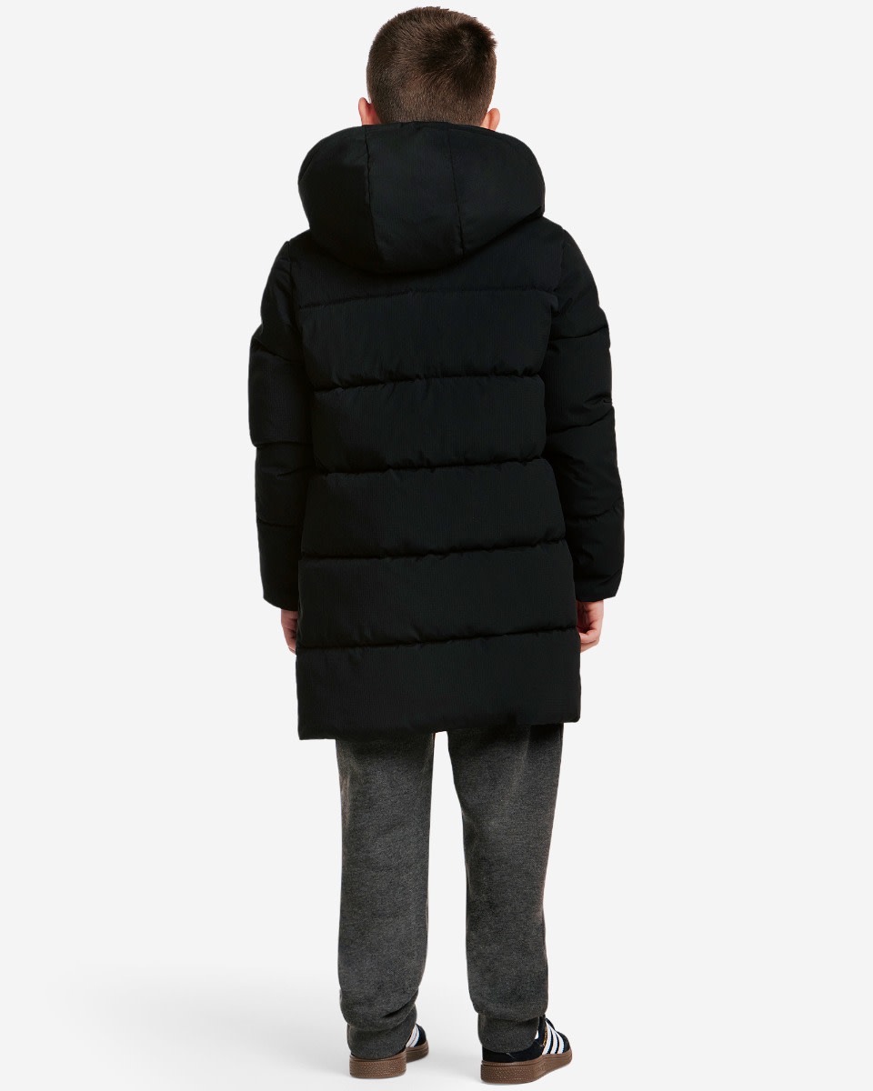 LFC Juniors Long Puffa Jacket Black - Image 4