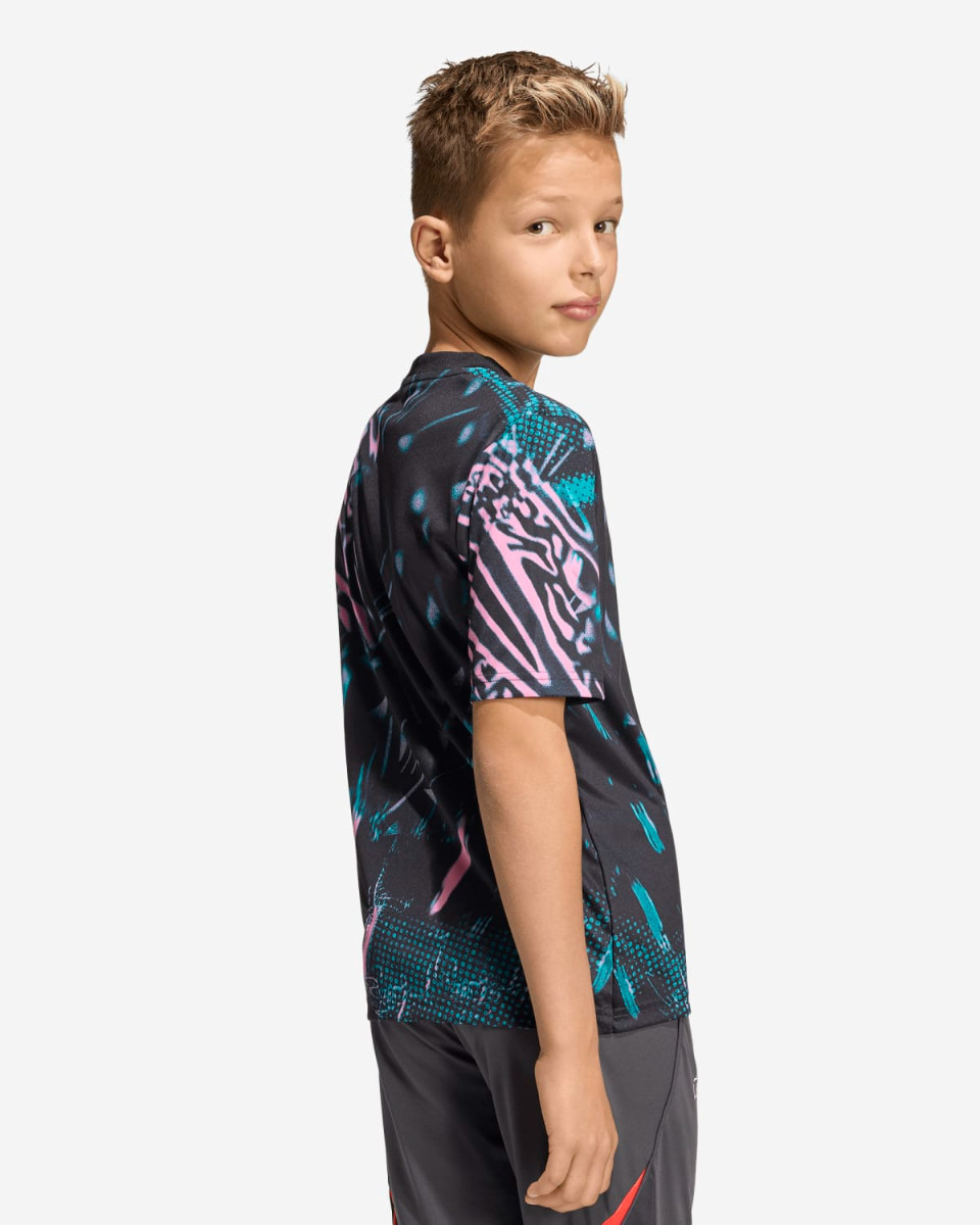 LFC adidas Juniors 25/26 Pre-Match Top Svart - Image 2