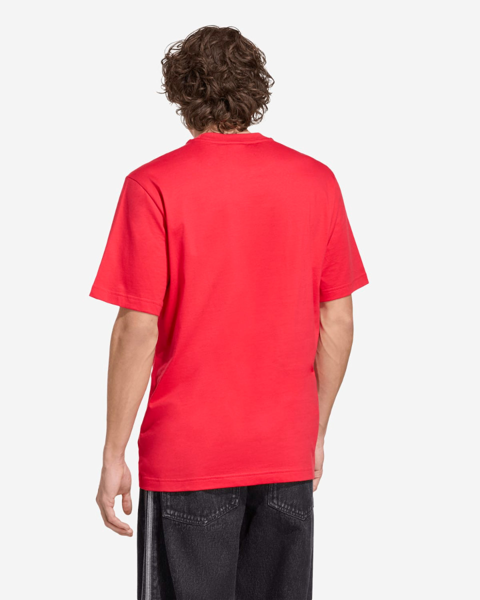 LFC adidas Mens Seasonal Graphic Trefoil Tee Red - Image 2