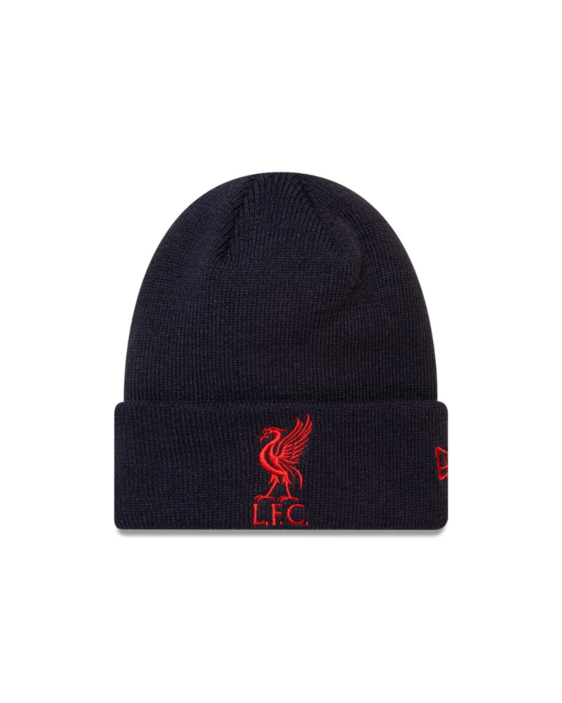 LFC New Era Liverbird Strickmütze mit Manschette für Kinder, Marineblau - Image 1