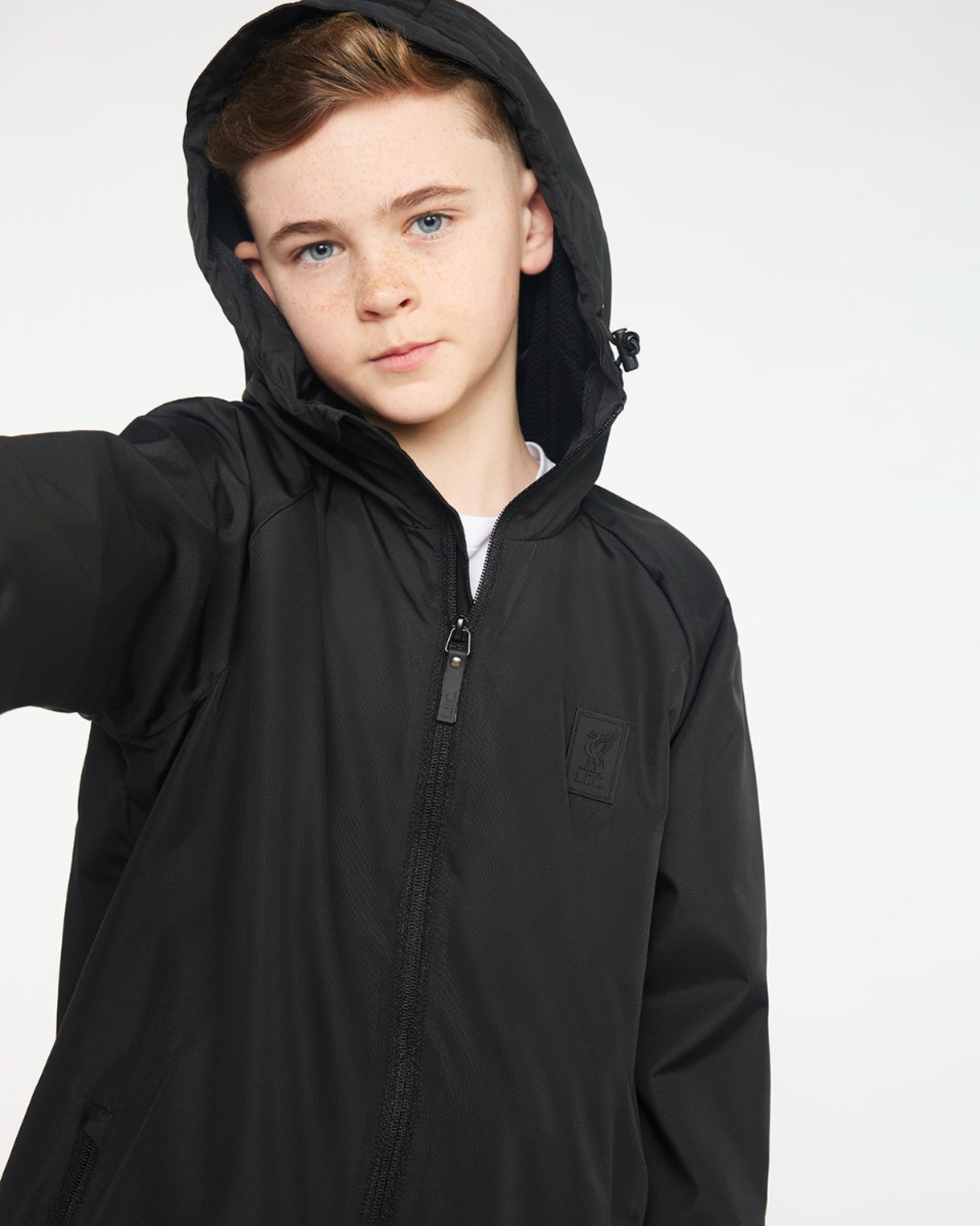 LFC Junior Letvægts Sort Kagool - Image 2