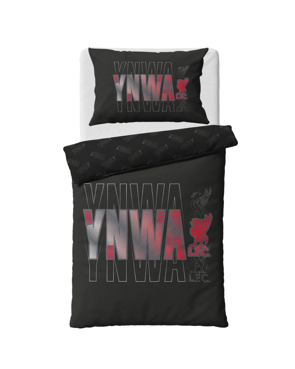 LFC YNWA Enkelt Påslakan Svart - Image 1