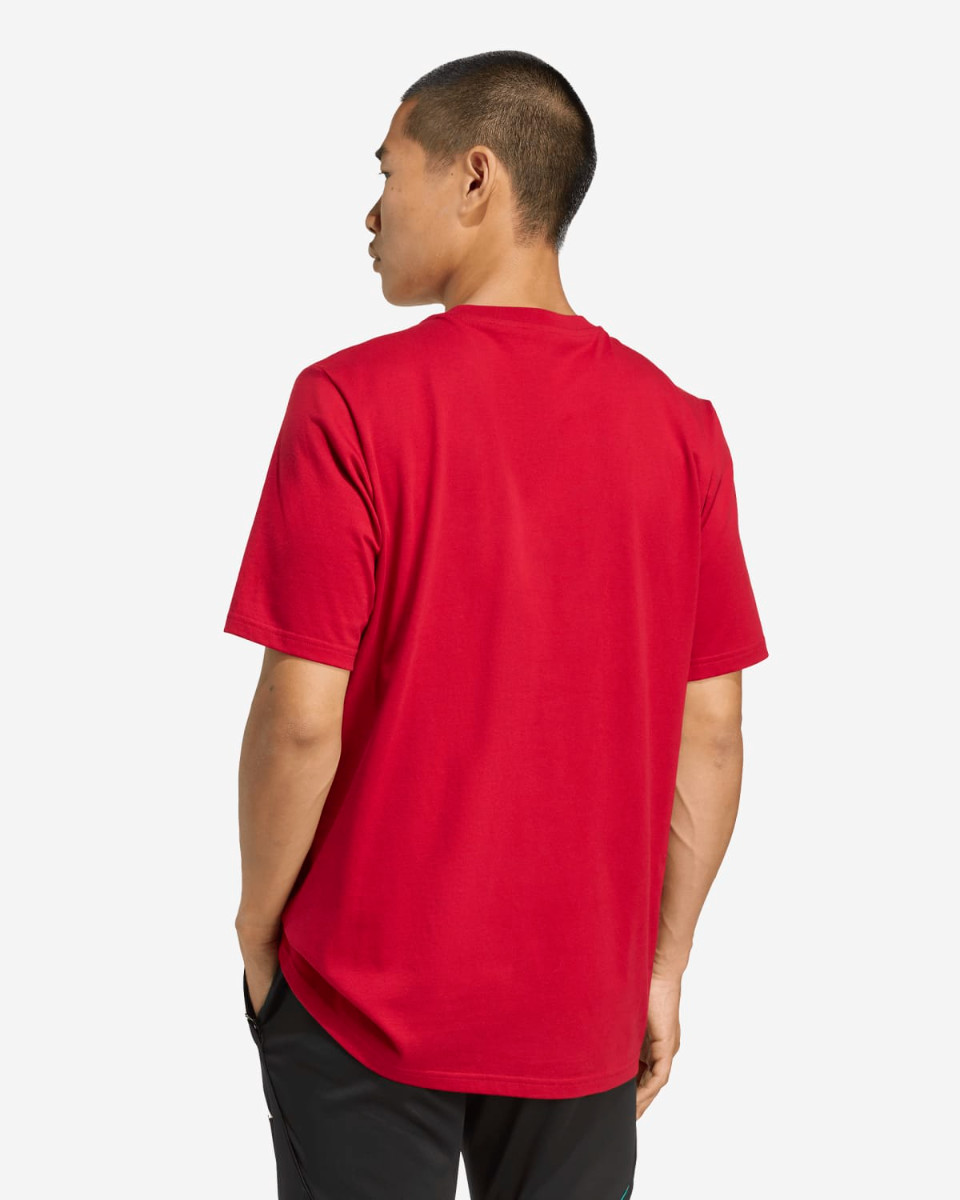 LFC adidas Adults Graphic Tee Red - Image 2