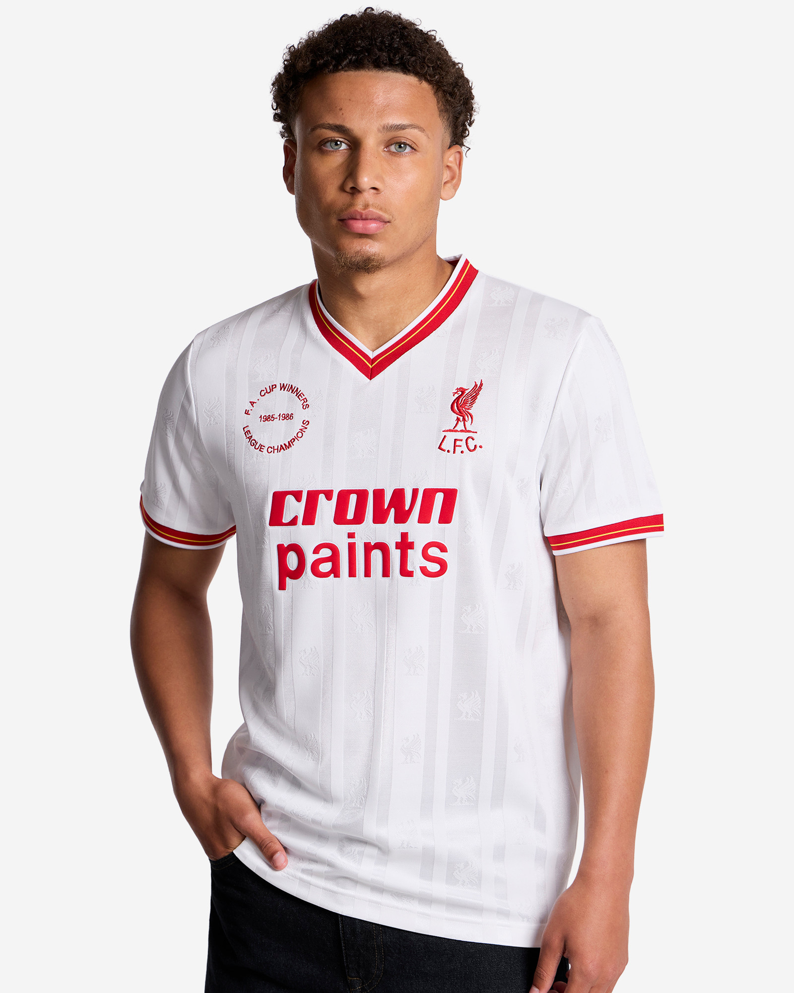 LFC メンズ 85/86 アウェイシャツ - Image 3
