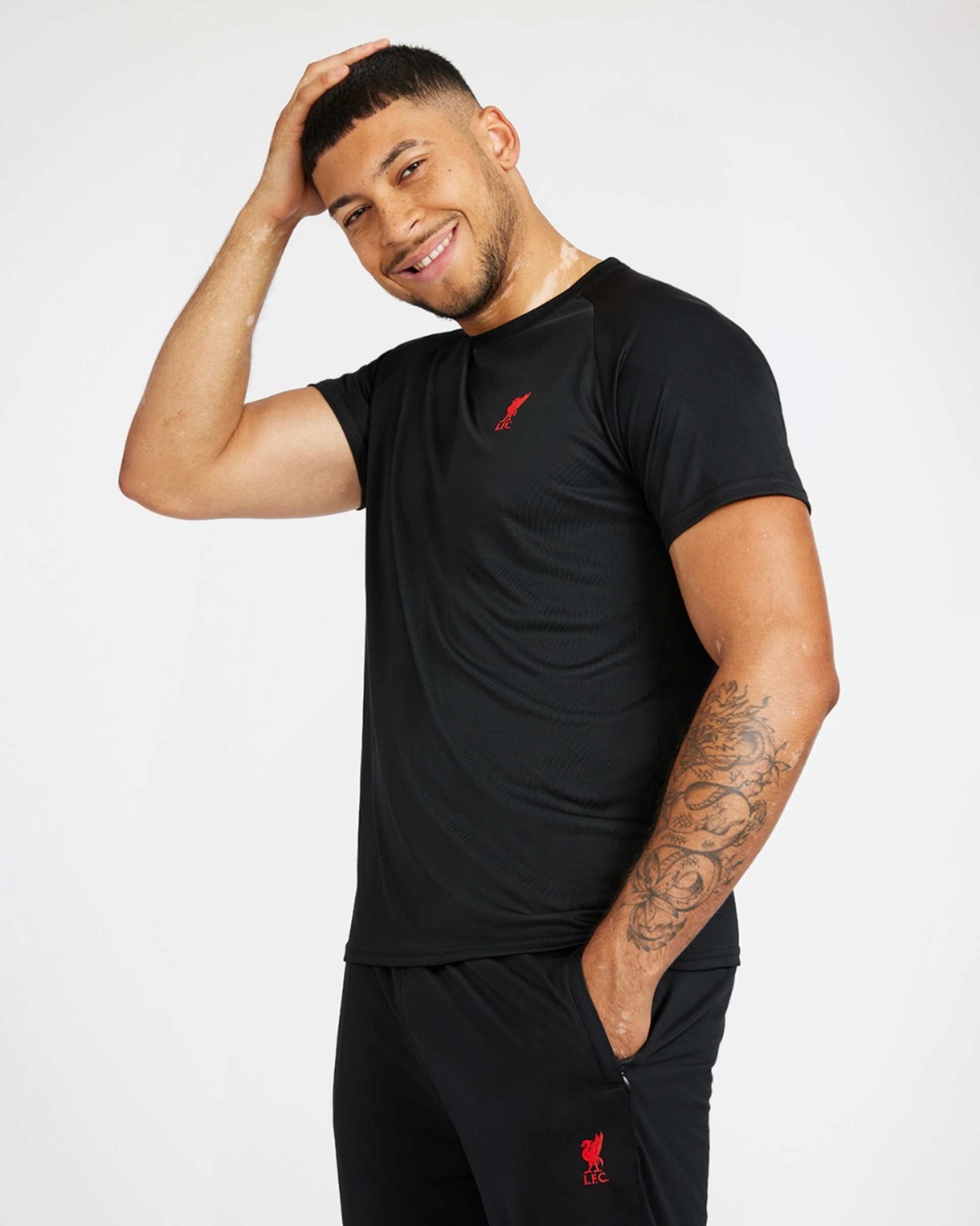 LFC Herre Raglan Tee Sort - Image 4