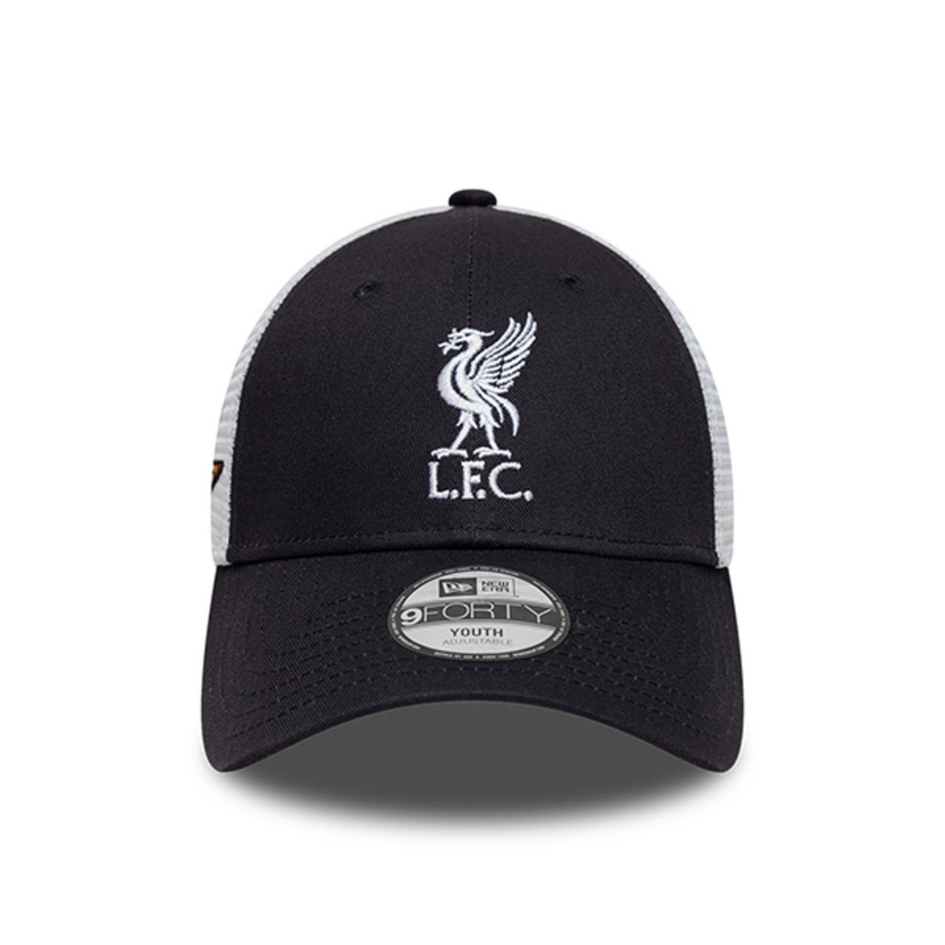 LFC New Era Juniors 9FORTY Patchcap, Marineblau - Image 3