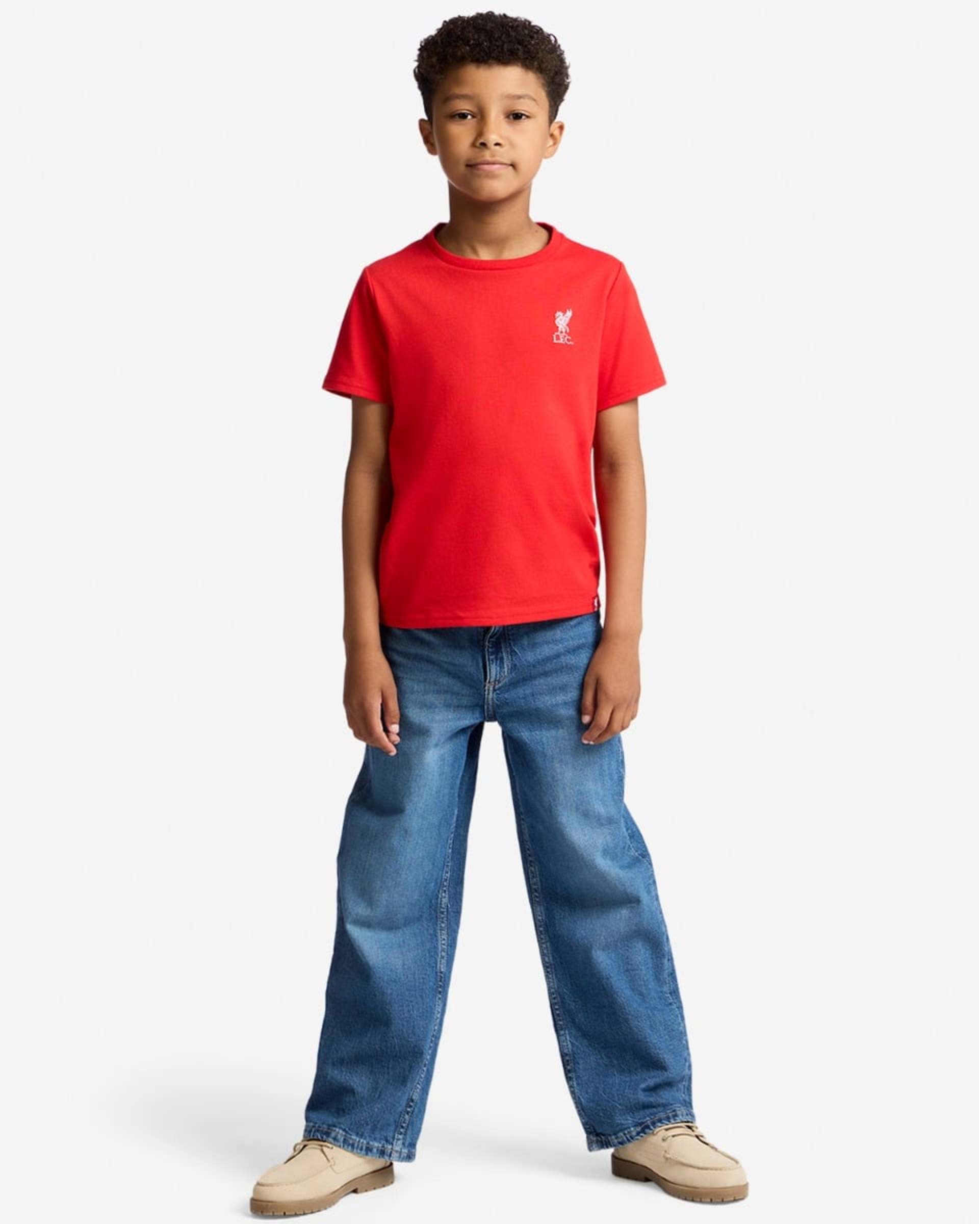 เสื้อยืด LFC เด็กทารก ลิเวอร์เบิร์ด สีแดง - Image 3