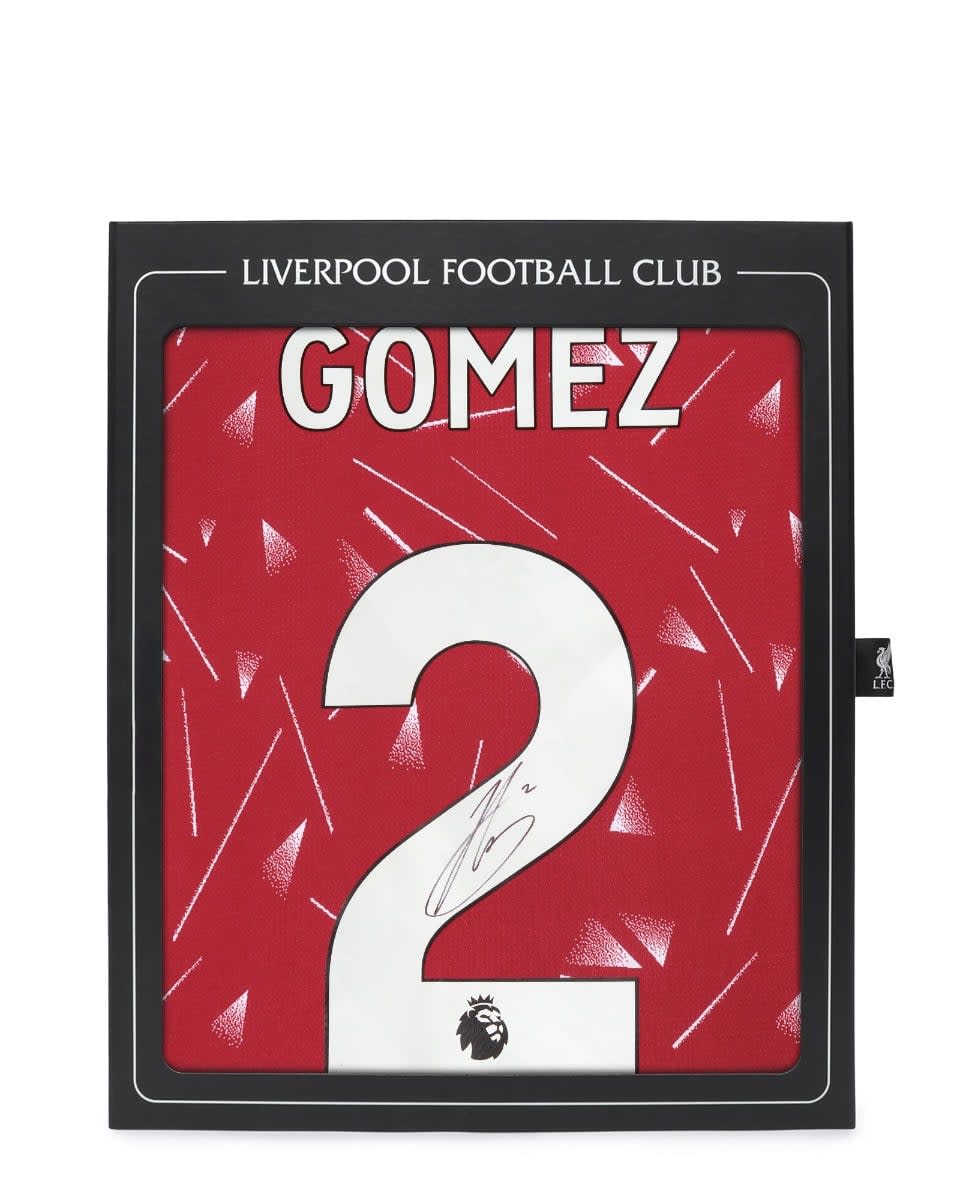 LFC signiertes 26/27 Gomez Boxshirt - Image 1