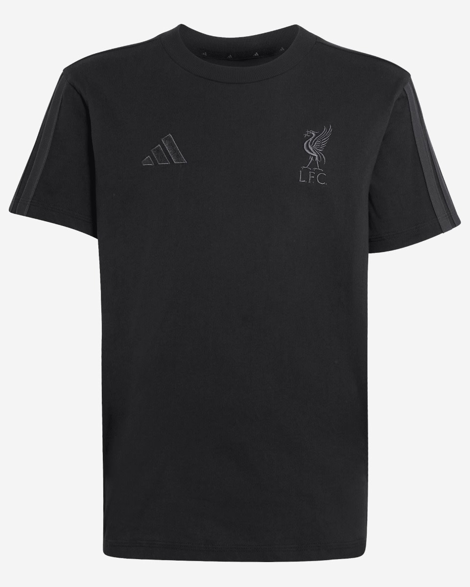 LFC adidas Youth 26/27 DNA Tee Black - Image 1