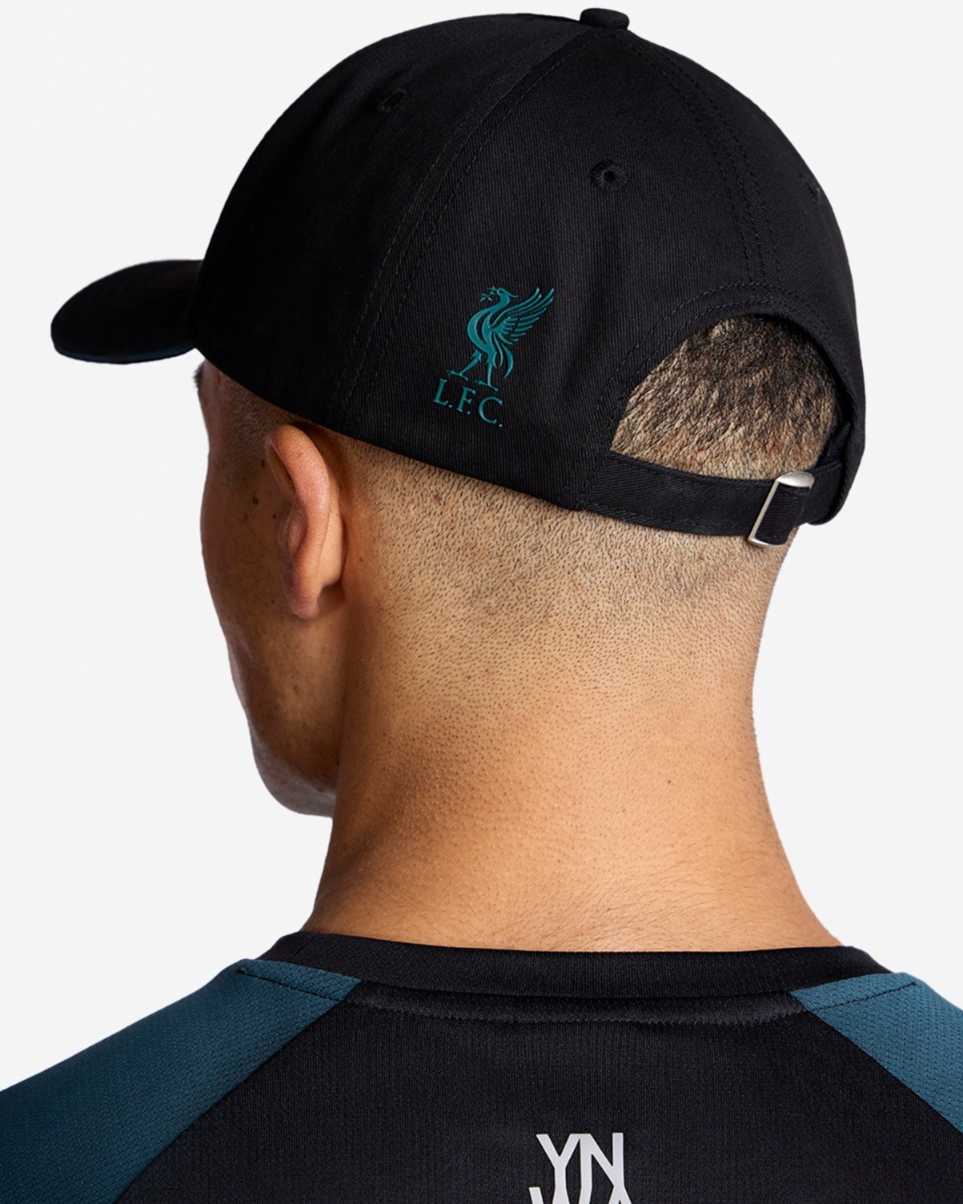 LFC Adults YNWA Baseballkasket Sort - Image 2